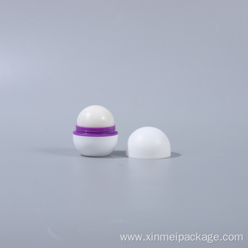 20g Egg shape lip balm ball containers